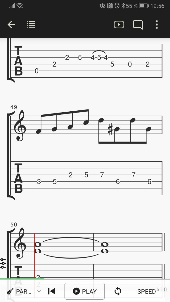 Вопрос по чтению табулатуры - guitar.theory - Форум гитаристов