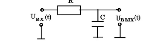 На рисунке изображена схема фильтра активно емкостного